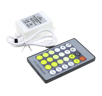 Контролер CCT OEM 6A CT-IR-24 для стрічки 12В ST-12-2835-120-DCCT-20 з диапазоном білого от 2800К до 7500К